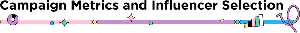 Campaign Metrics and Influencer Selection